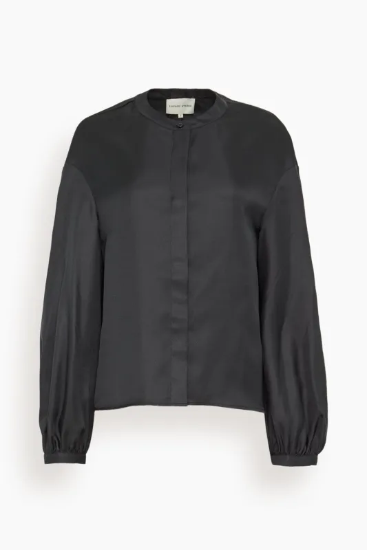 Voluminous Blouse in Black sold by Hampden Clothing