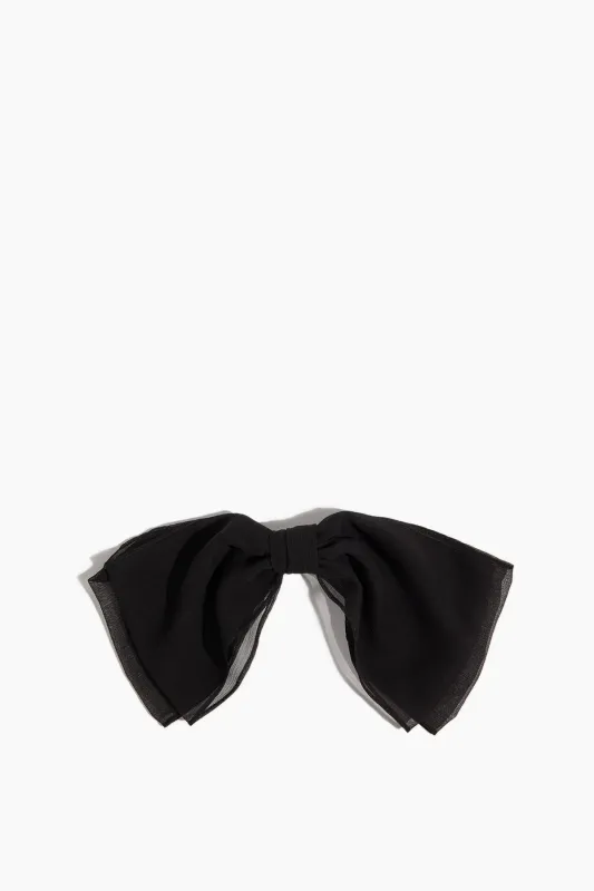 Jacqueline Bow in Black sold by Hampden Clothing