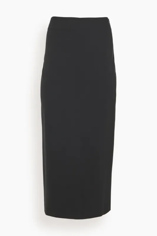 Samos Skirt in Black sold by Hampden Clothing