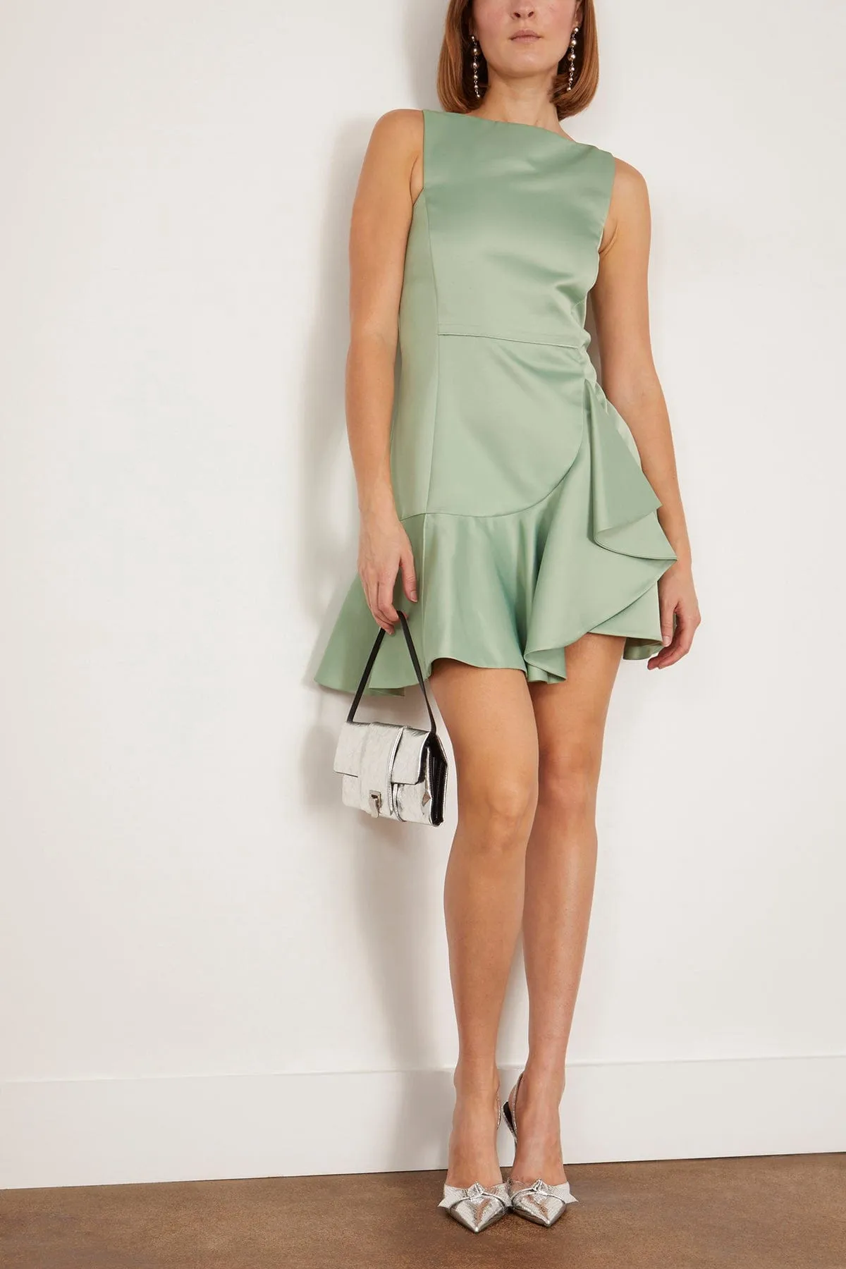 Estella Dress in Pale Jade sold by Hampden Clothing product image thumbnail 2