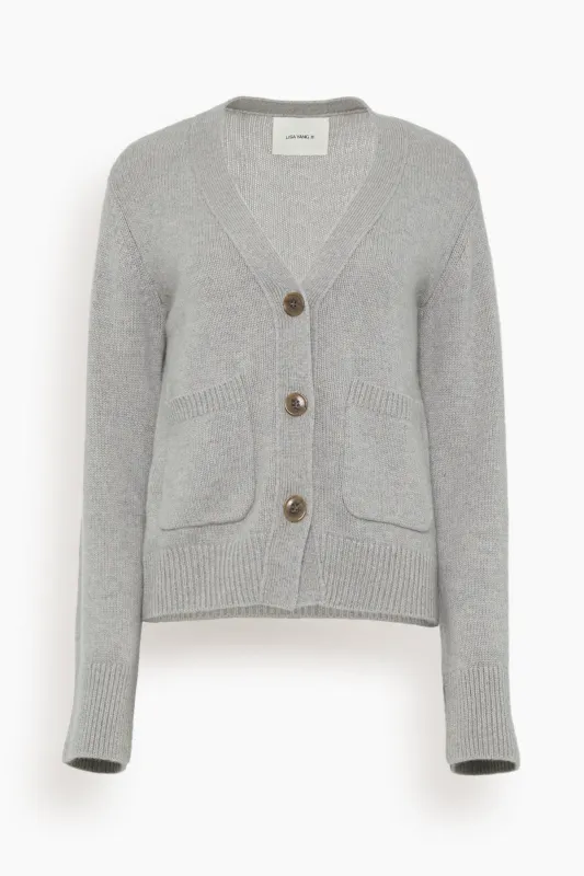 Danni Cardigan in Dove Grey made by Hampden Clothing