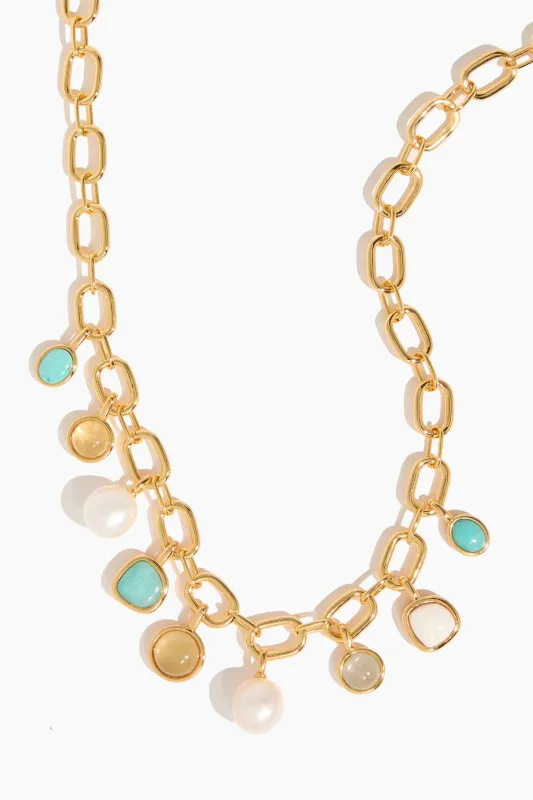 Arabesque Necklace in Multi sold by Hampden Clothing