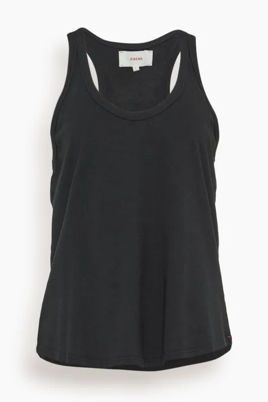 Jett Tank in Black sold by Hampden Clothing