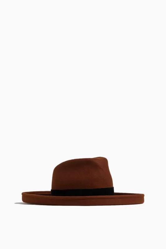 Freddie Hat in Cumin made by Gigi Burris