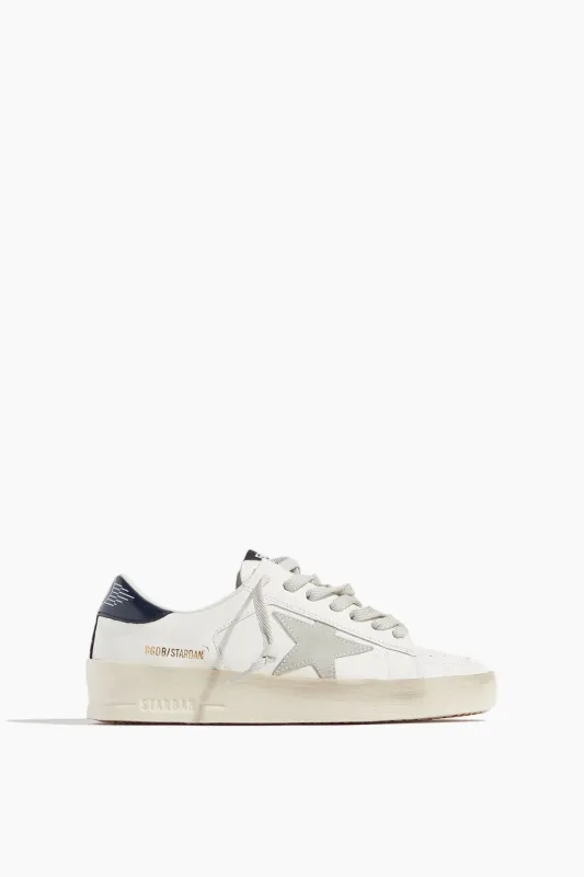Stardan Sneaker in White/Ice/Black sold by Hampden Clothing