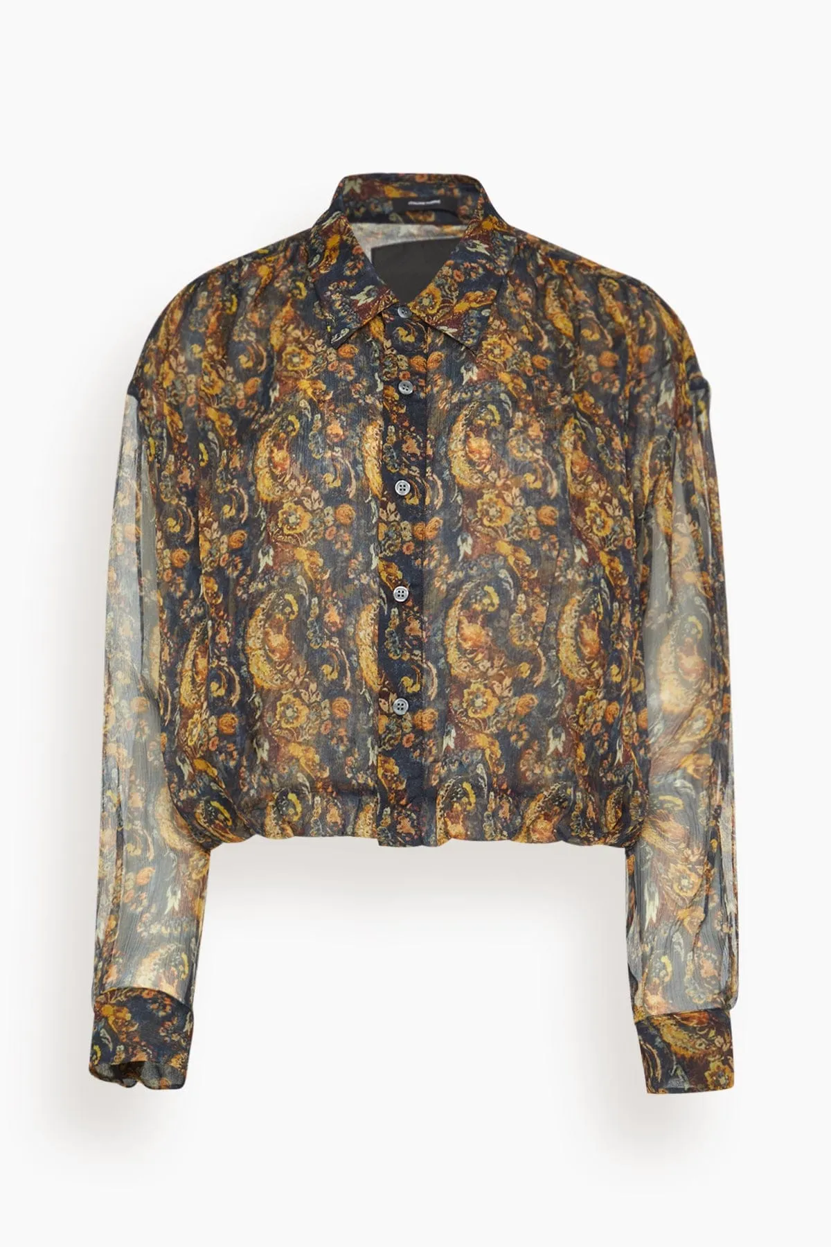Bubble Shirt in Multicolor Paisley sold by Hampden Clothing