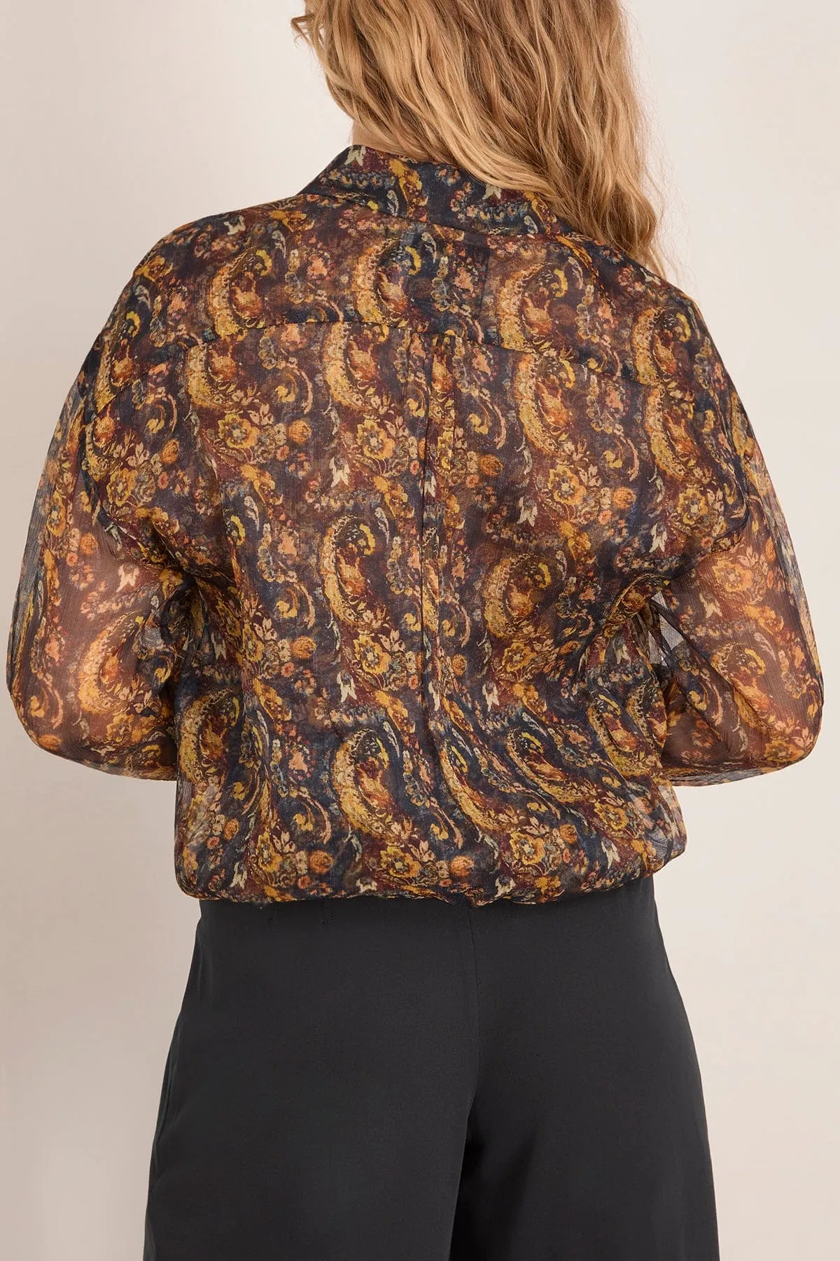 Bubble Shirt in Multicolor Paisley sold by Hampden Clothing product image thumbnail 4