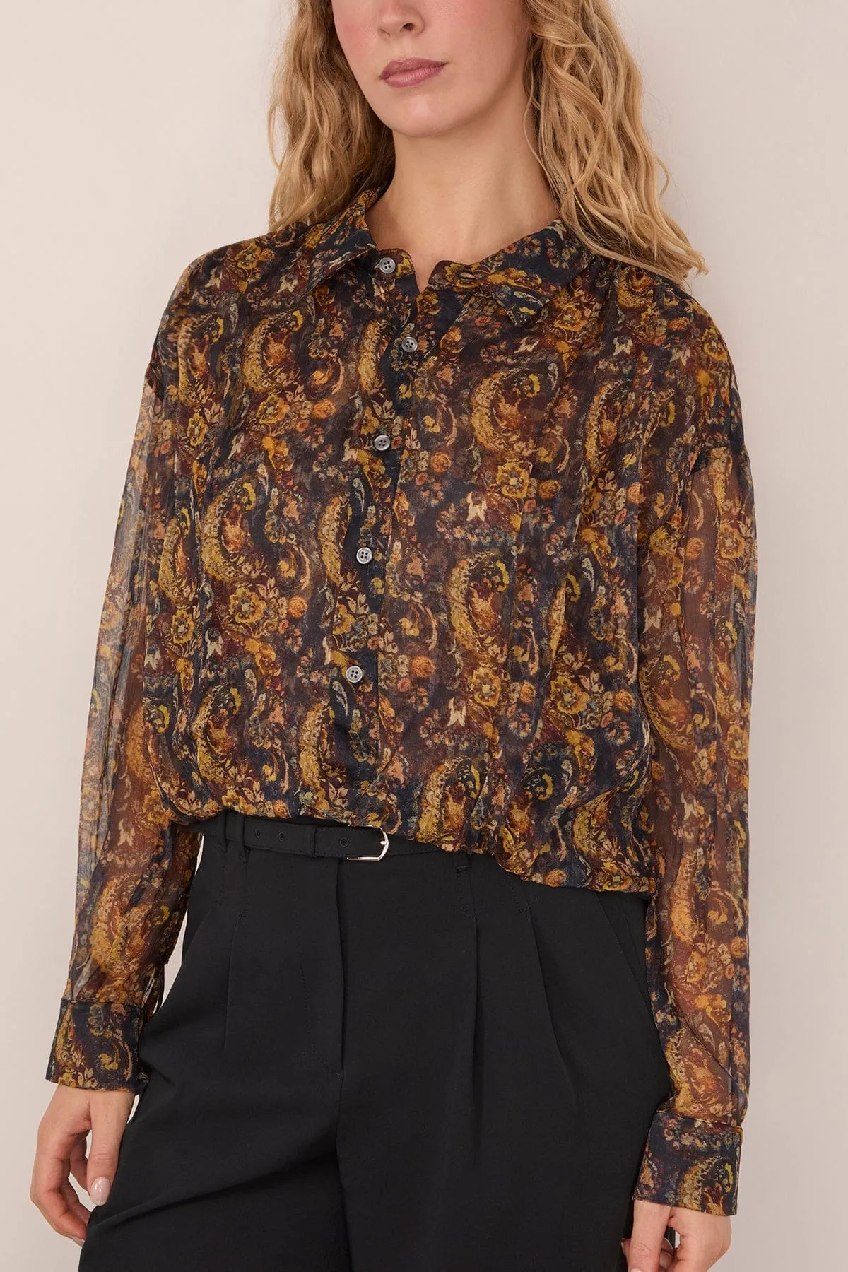 Bubble Shirt in Multicolor Paisley sold by Hampden Clothing product image thumbnail 3