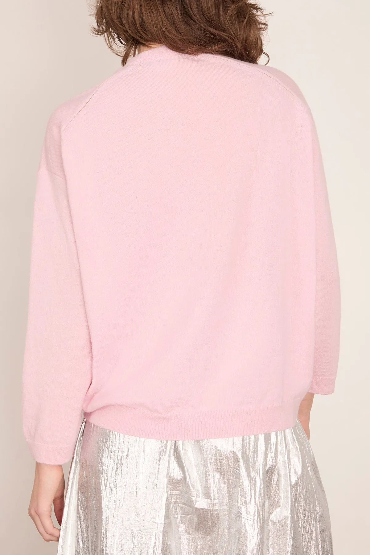 Noe Knit Sweater in Rose Pink sold by Hampden Clothing product image thumbnail 4