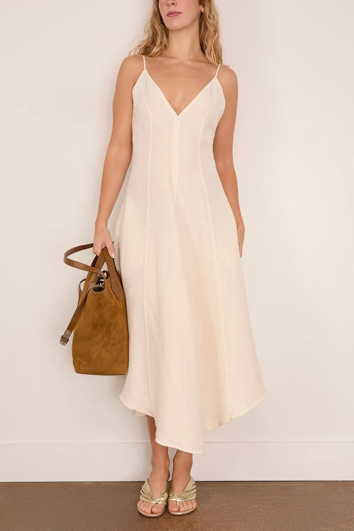 Elaine Dress in Ecru sold by Hampden Clothing product image thumbnail 2