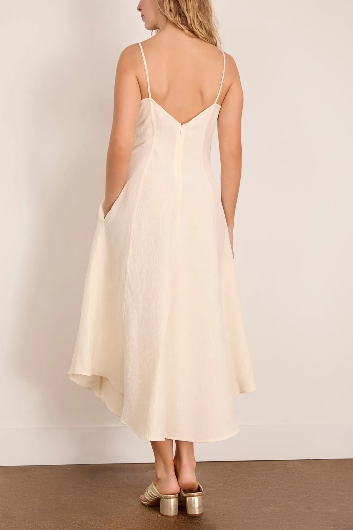 Elaine Dress in Ecru sold by Hampden Clothing product image thumbnail 4