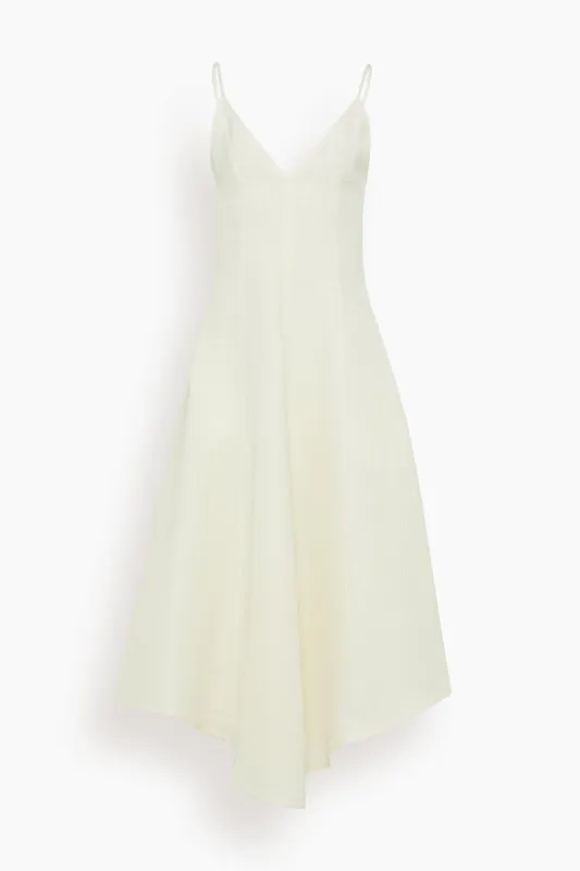 Elaine Dress in Ecru sold by Hampden Clothing