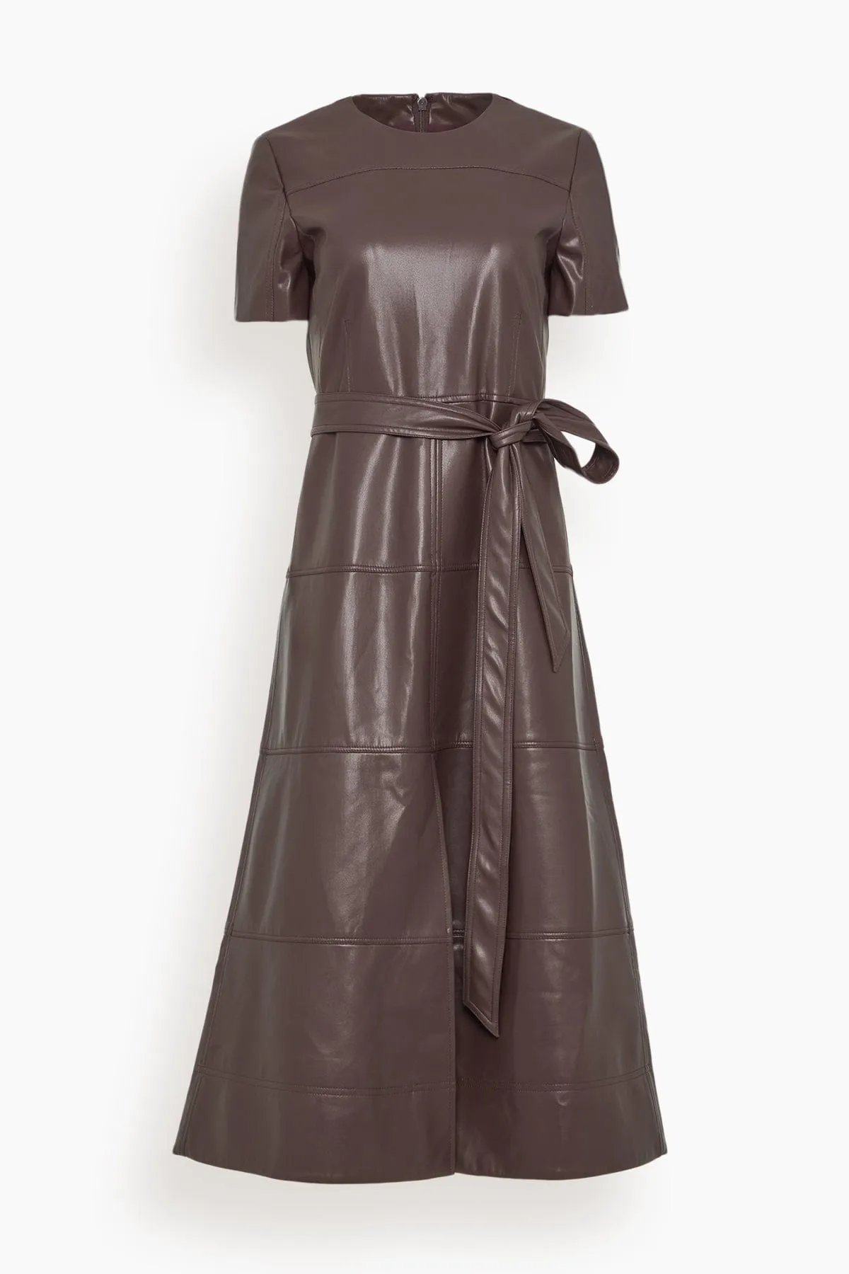 Ella Dress in Oxblood sold by Hampden Clothing