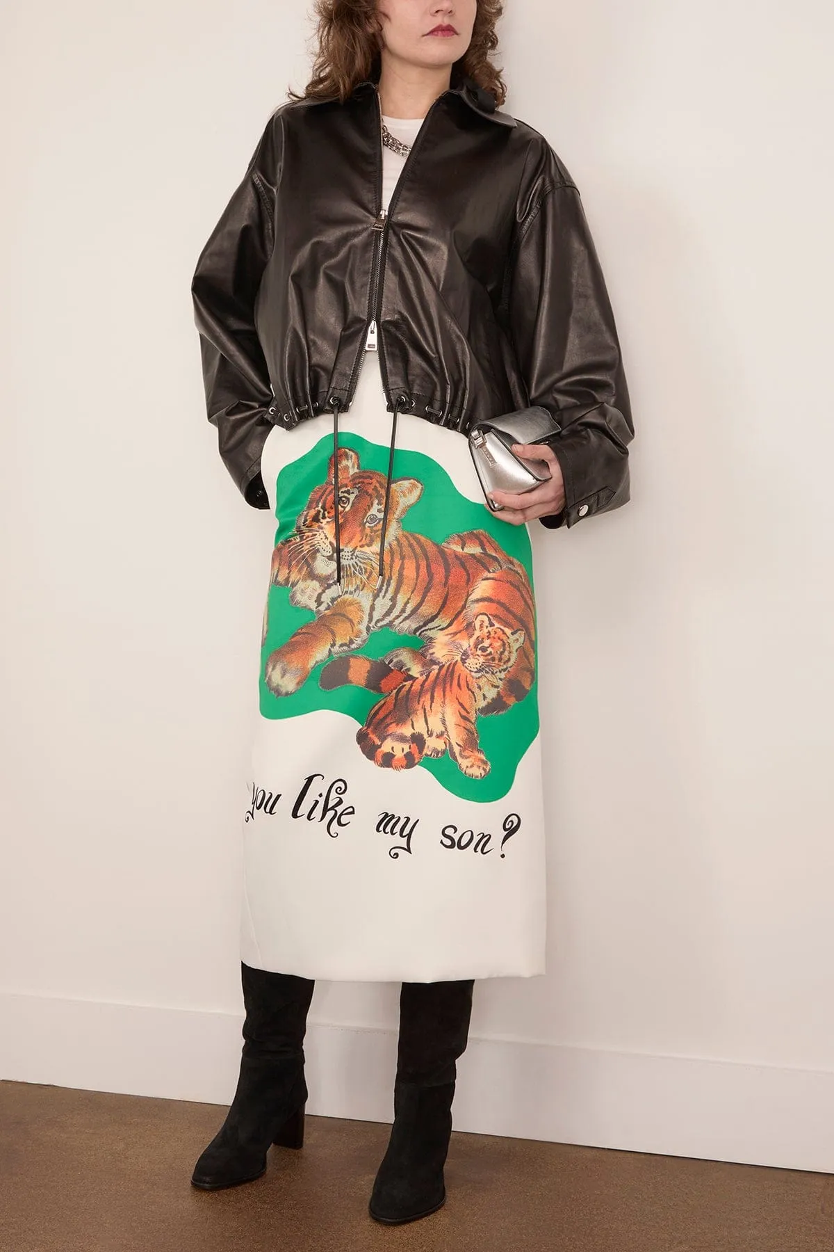 The Leland Leather Jacket in Black sold by Hampden Clothing product image thumbnail 2