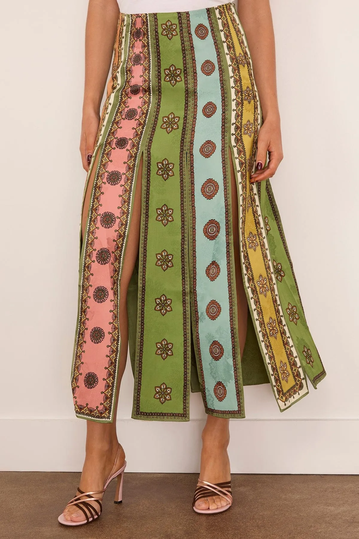 Contina Skirt in Multi sold by Hampden Clothing product image thumbnail 3