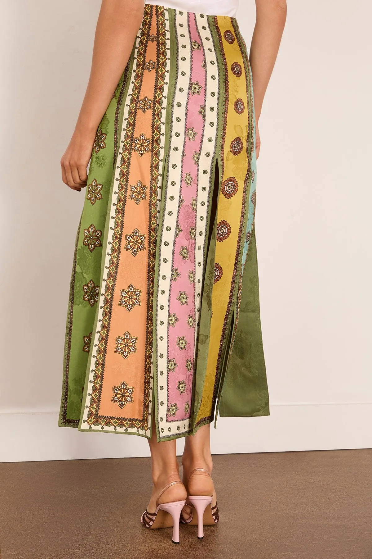 Contina Skirt in Multi sold by Hampden Clothing product image thumbnail 4