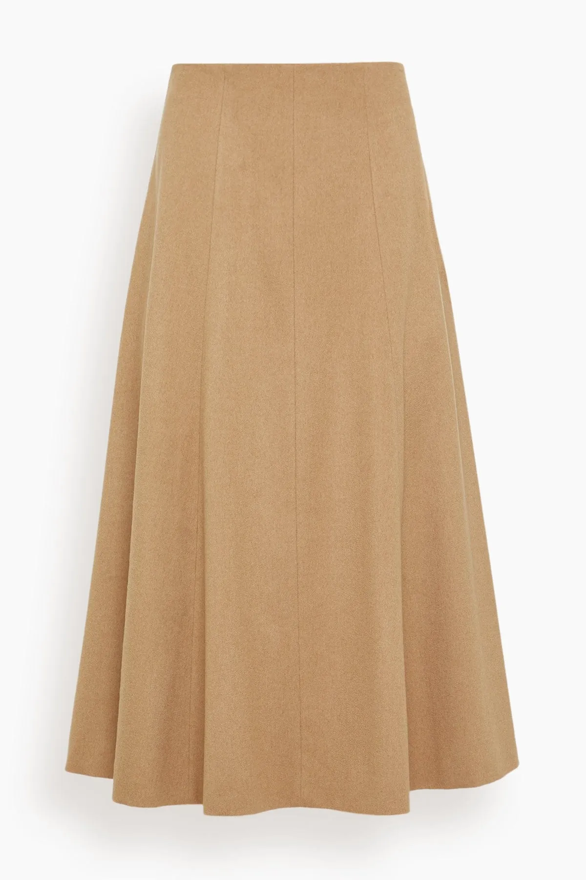 Geneve Skirt in Camel sold by Hampden Clothing
