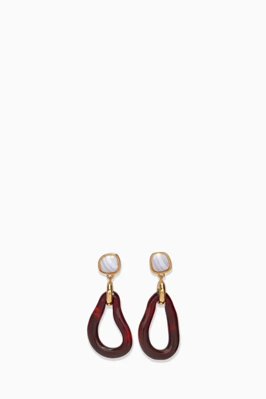 Galina Earrings in Sangria Multi sold by Hampden Clothing