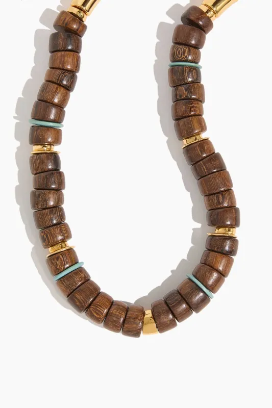 Las Palmas Collar in Brown sold by Hampden Clothing