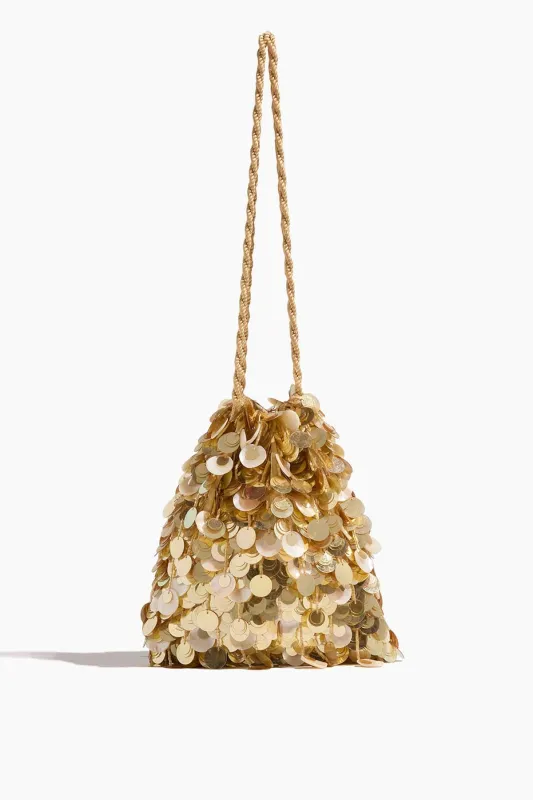 Gala Bag in Soleil/Gold made by Lizzie Fortunato