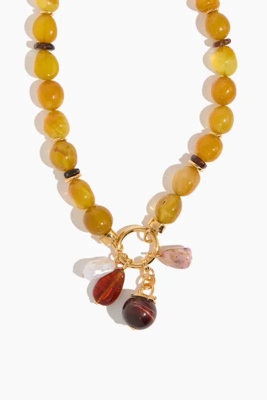 Cordoba Charm Necklace in Multi sold by Hampden Clothing