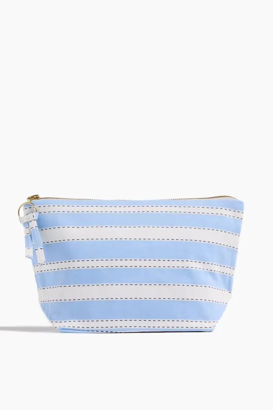 Cora Pouch in Debre Sky made by lemlem