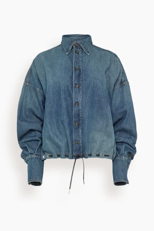 The Leland Shirt in Dakota Wash sold by Hampden Clothing