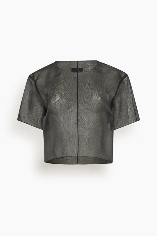 West Top in Black made by Hampden Clothing