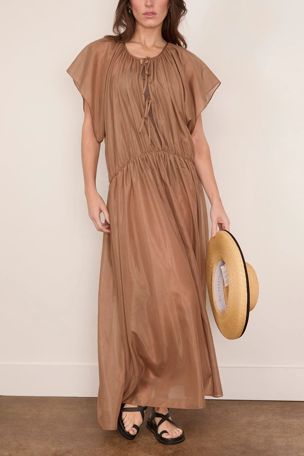 Esther Dress in Taupe sold by Hampden Clothing product image thumbnail 2