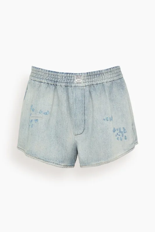 Shorts in Light Blue made by Maison Margiela