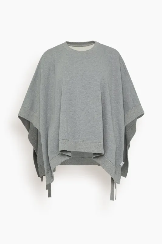 Sweatshirt in Grey Melange sold by Hampden Clothing