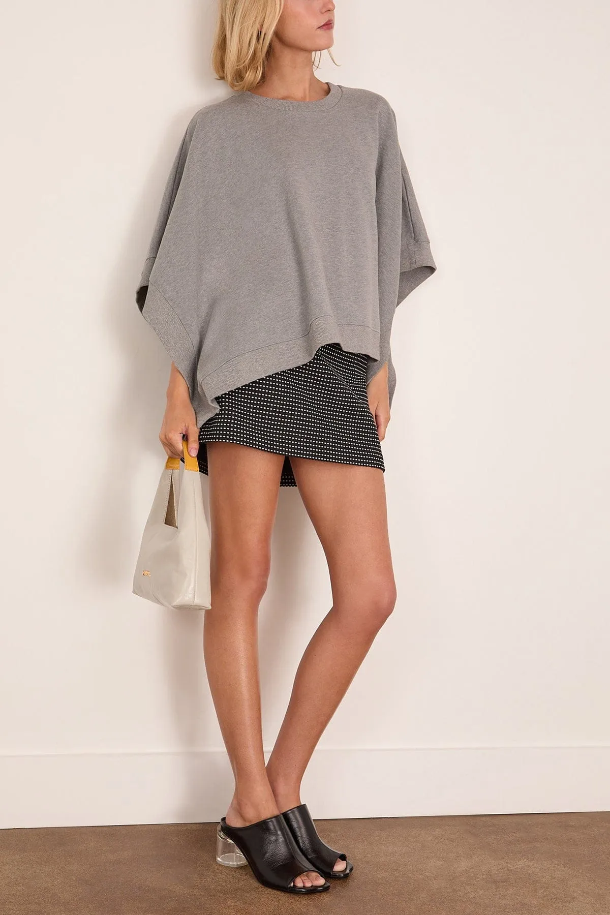 Sweatshirt in Grey Melange sold by Hampden Clothing product image thumbnail 2