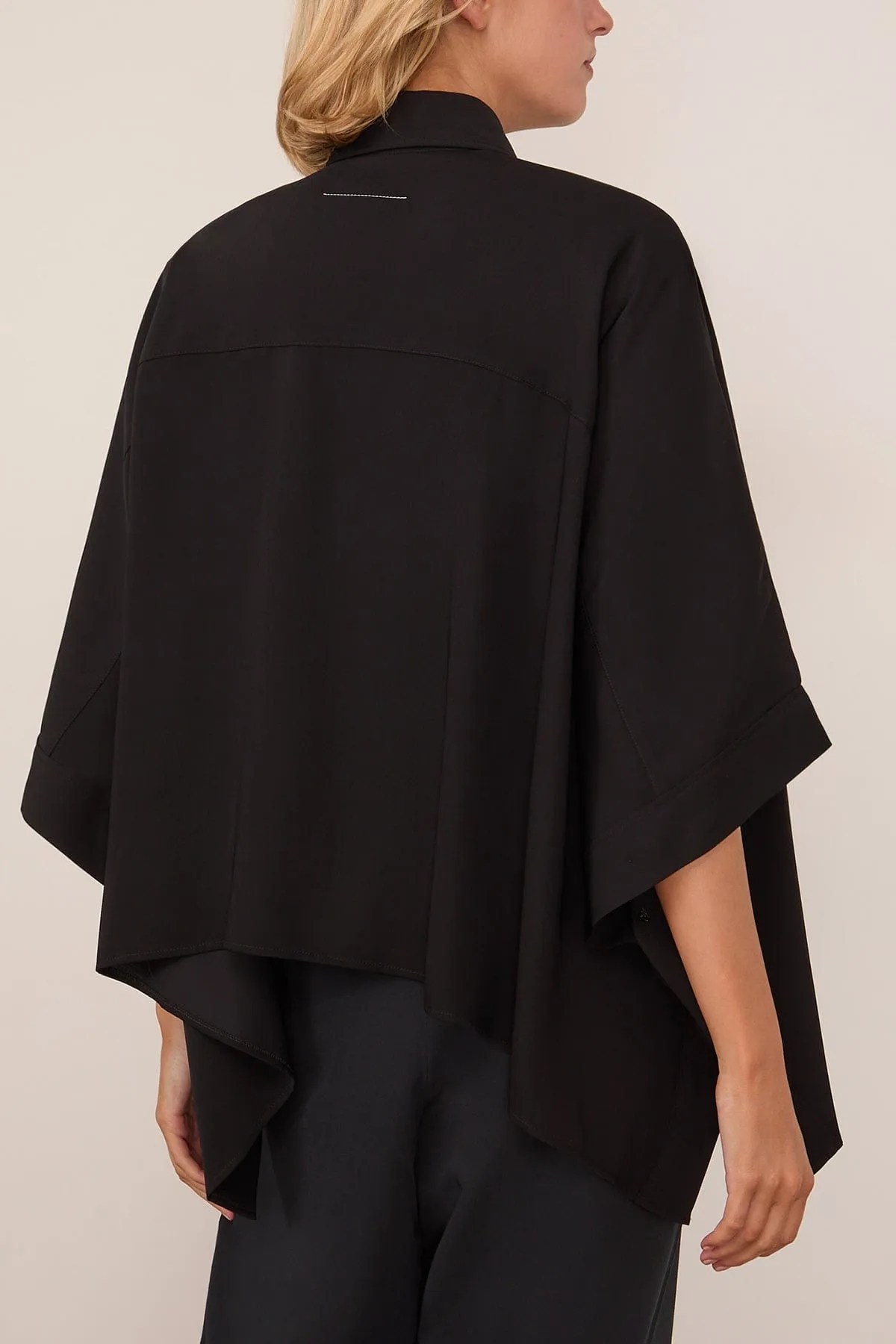 Shirt in Black sold by Hampden Clothing product image thumbnail 4