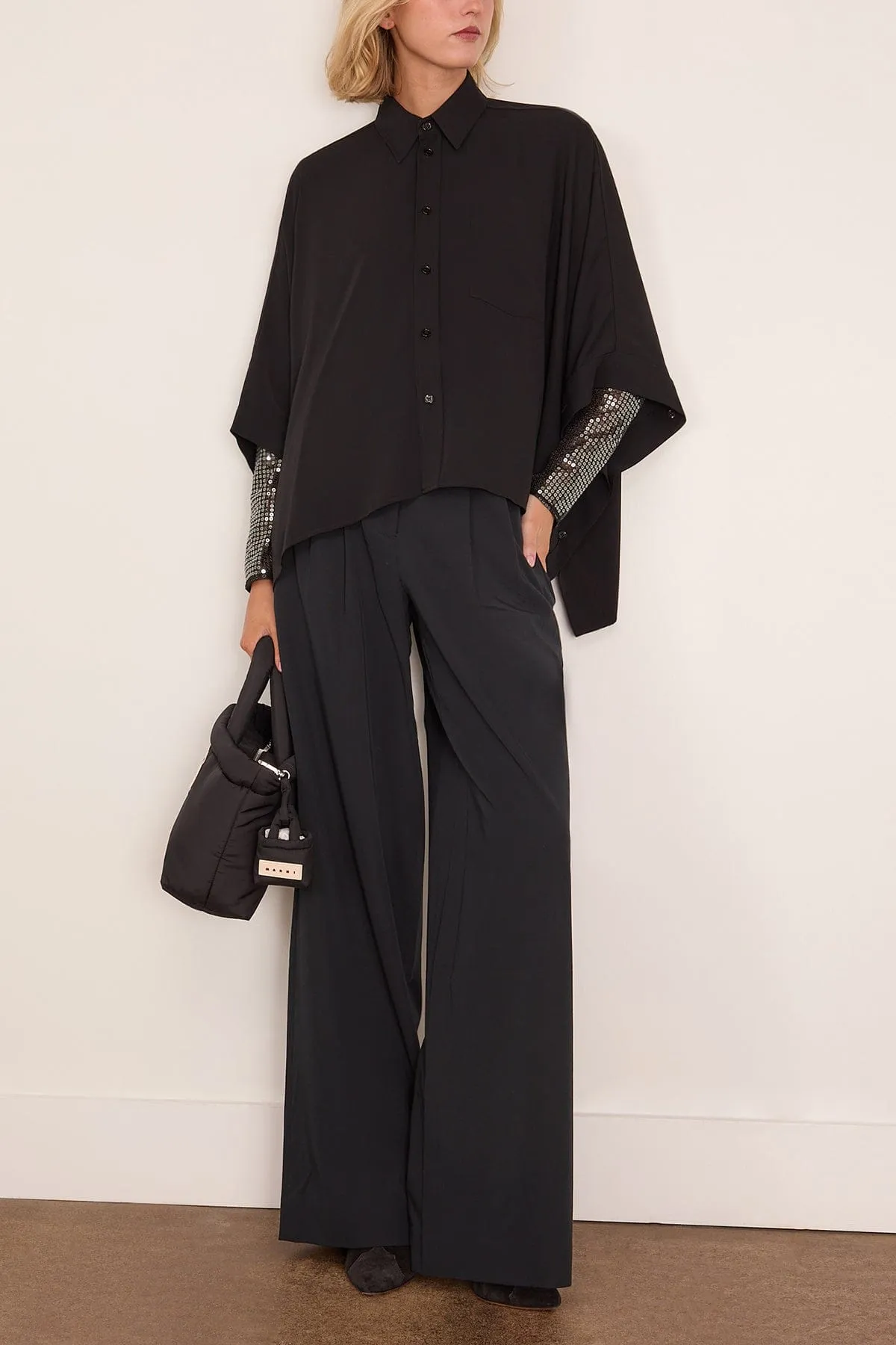 Shirt in Black sold by Hampden Clothing product image thumbnail 2