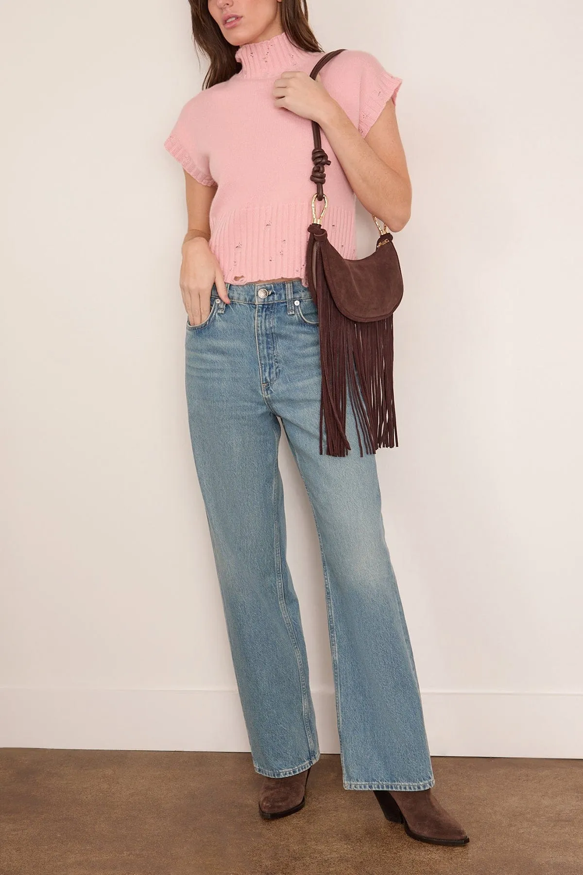 Lala Sweater in Rose Vintage sold by Hampden Clothing product image thumbnail 2