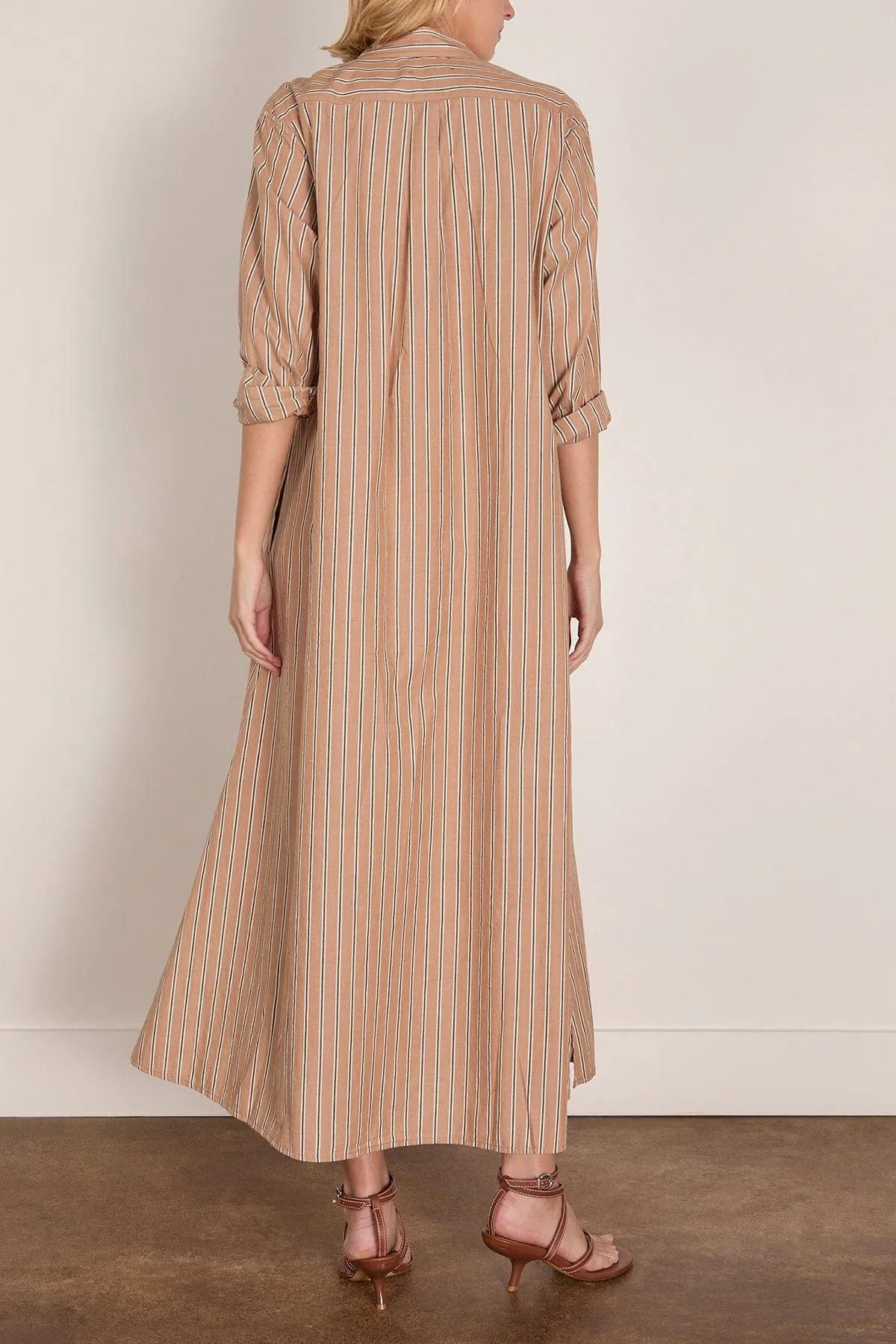 Boden Dress in Toffee Stripe sold by Hampden Clothing product image thumbnail 4