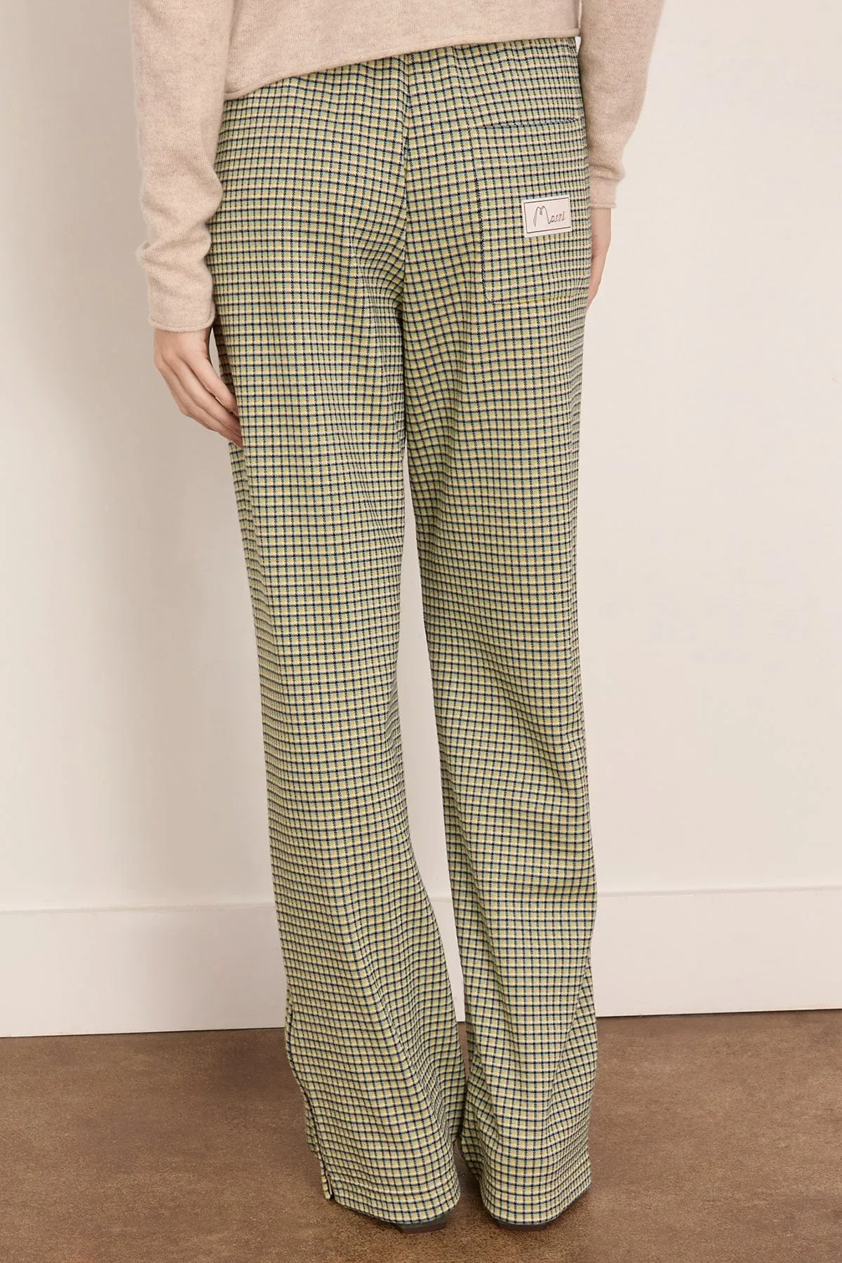 Jaquard Pants in Vanilla sold by Hampden Clothing product image thumbnail 4