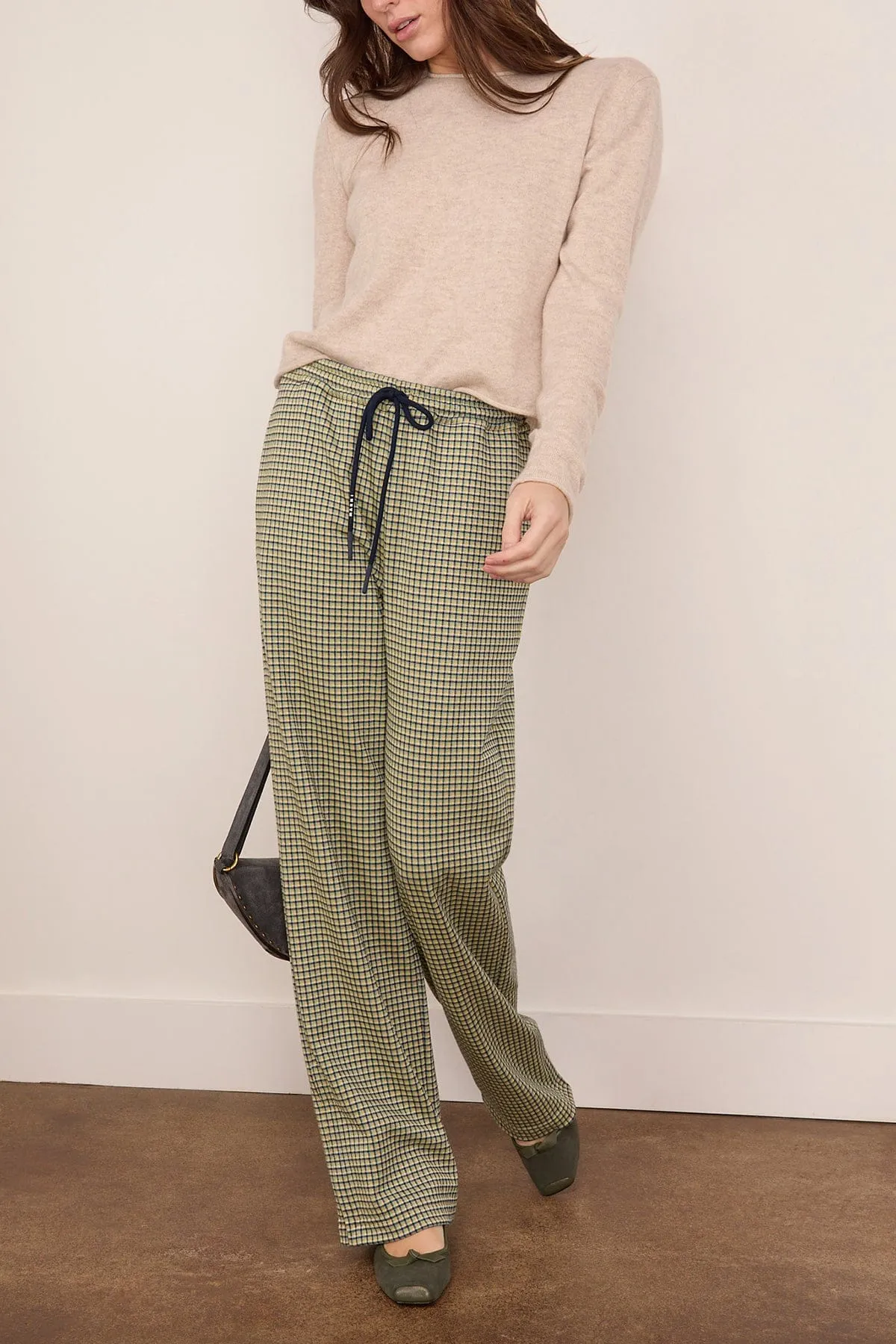 Jaquard Pants in Vanilla sold by Hampden Clothing product image thumbnail 2