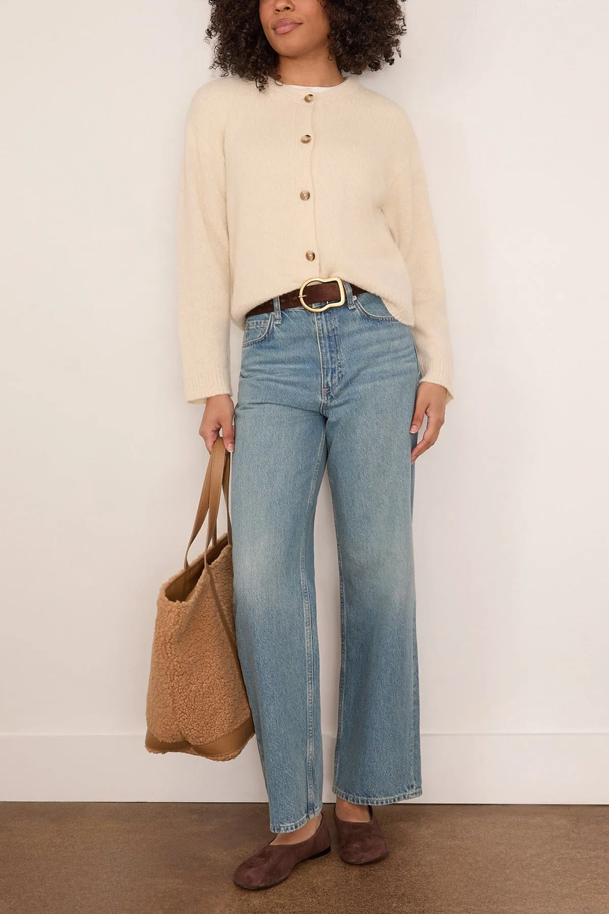 Cameron Sweater in Frost sold by Hampden Clothing product image thumbnail 2