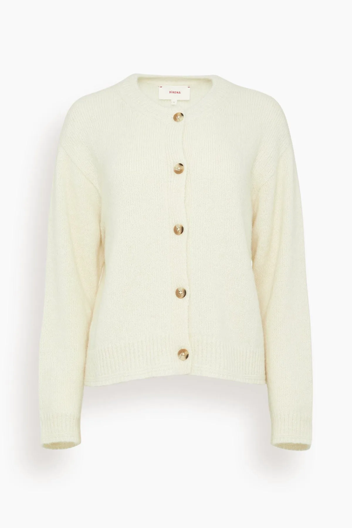 Cameron Sweater in Frost sold by Hampden Clothing