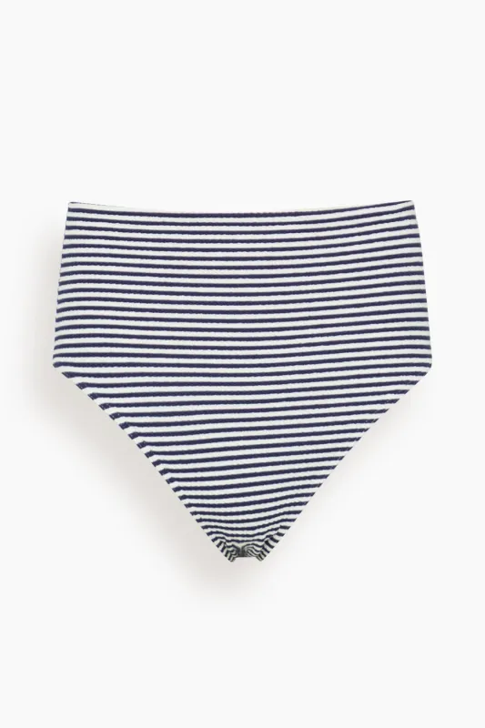 Seamless Kaia Bottom in Maritime Blue/Cream Multi sold by Hampden Clothing