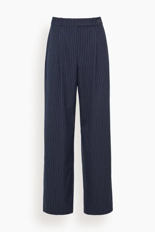 Adler Pant in Classic Navy sold by Hampden Clothing