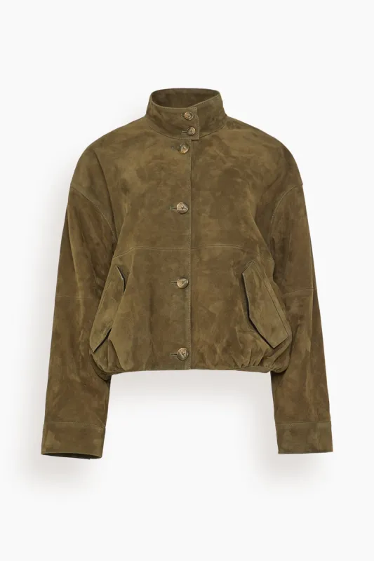 Marley Jacket in Ivy made by Simkhai