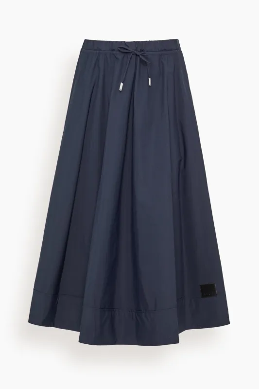 Flynn Skirt in Dark Midnight sold by Hampden Clothing