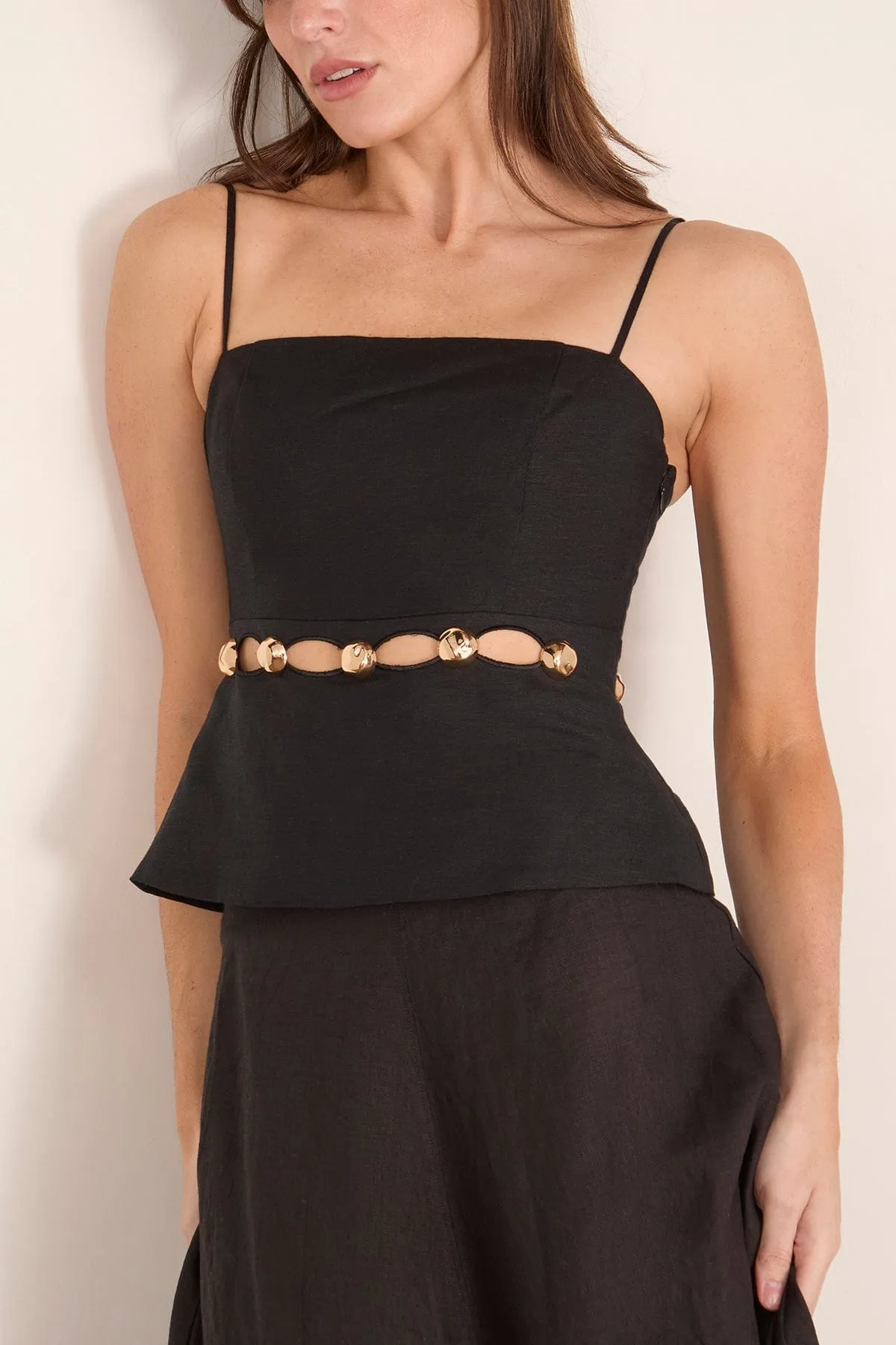 Cruz Cami in Black sold by Hampden Clothing product image thumbnail 3