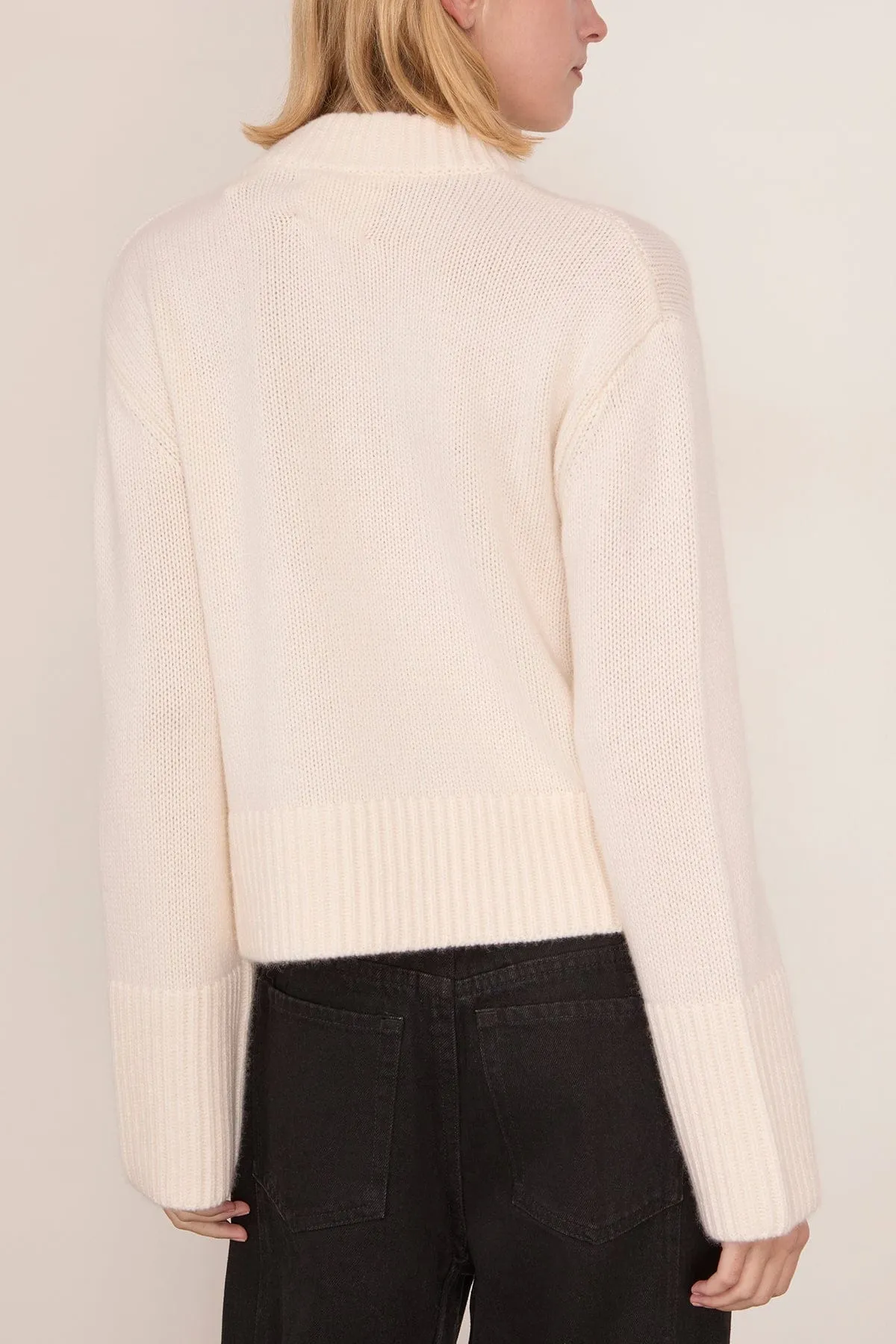 Sony Sweater in Cream sold by Hampden Clothing product image thumbnail 4