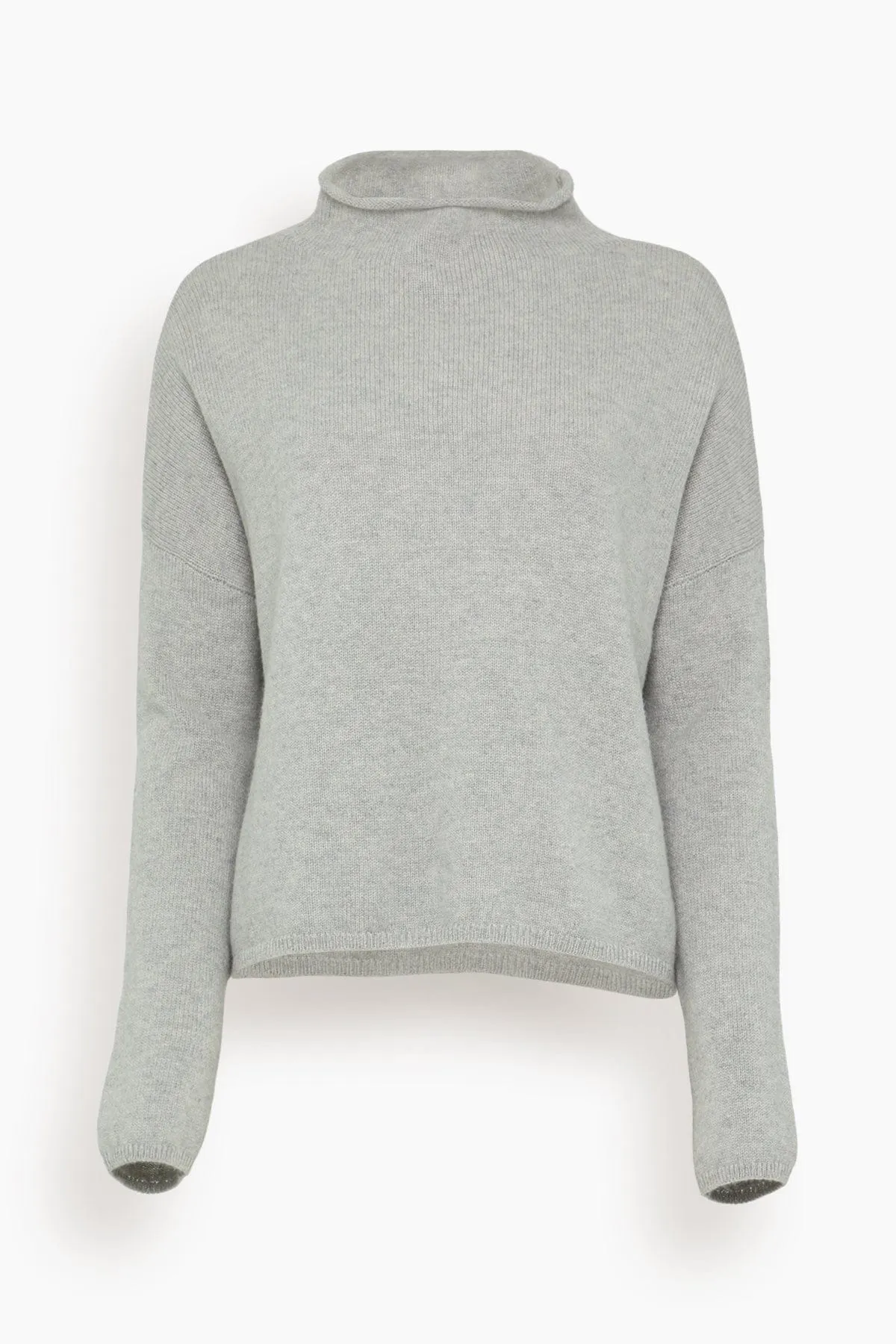 Sandy Sweater in Dove Grey sold by Hampden Clothing
