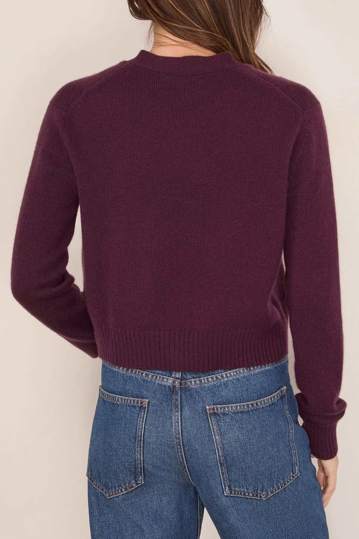 Marion Cardigan in Mahogany sold by Hampden Clothing product image thumbnail 4