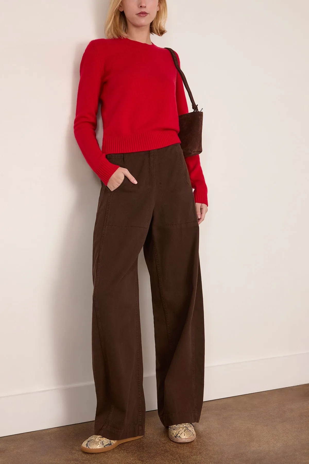 Mable Sweater in Goji Berry sold by Hampden Clothing product image thumbnail 2