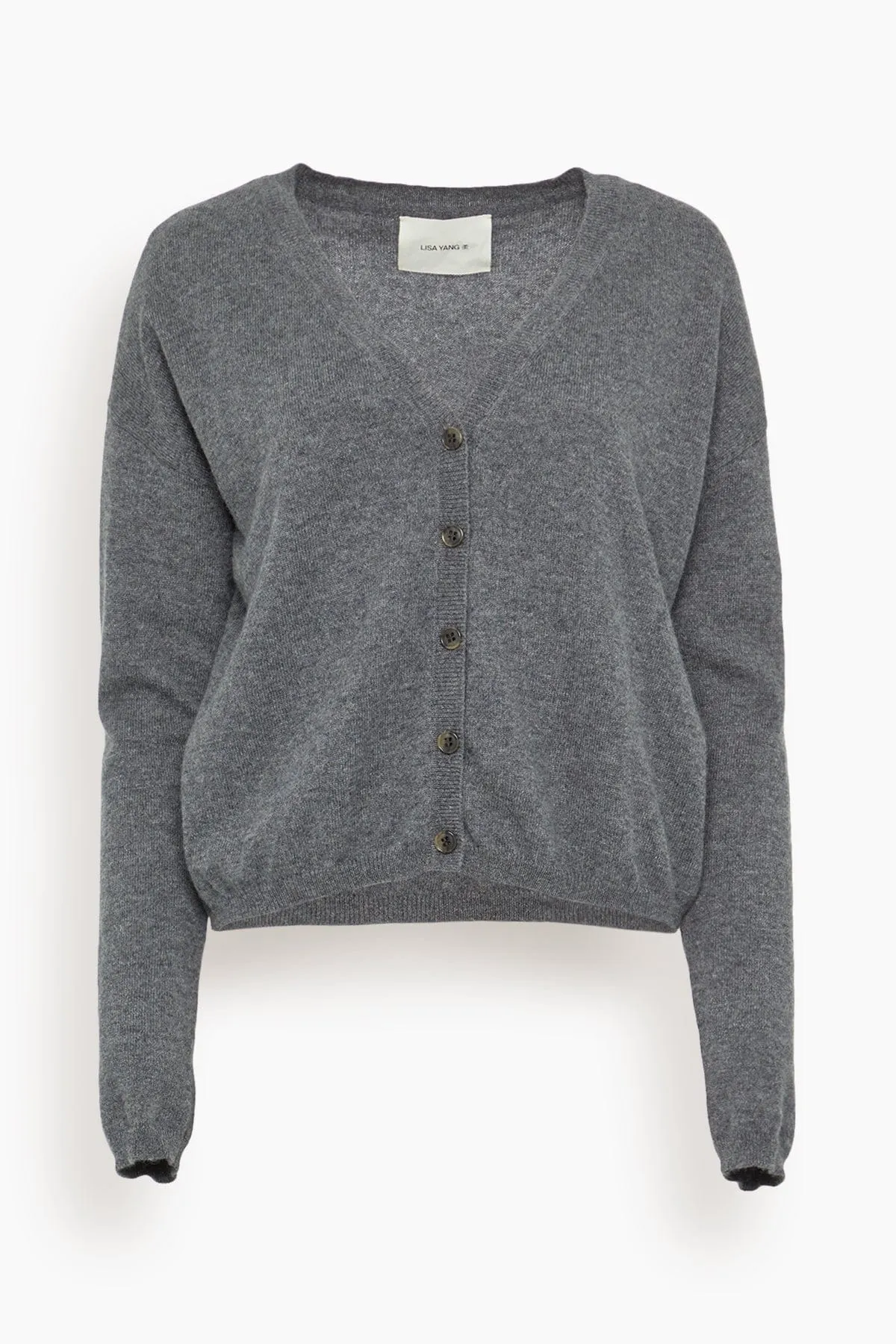 Abby Cardigan in Graphite sold by Hampden Clothing